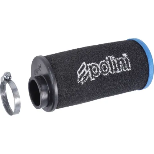 powerfilter polini recht big evolution phbg 19mm zwart/blauw 203.0146