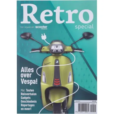 accessoire tijdschrift vespa retro special 2024