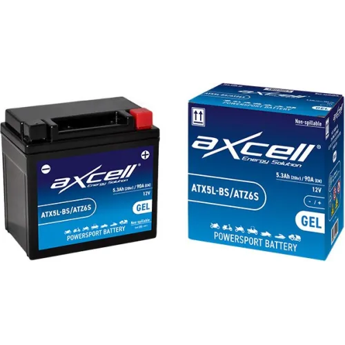 accu axcell atx5l-bs/ytx5l-bs sla/gel