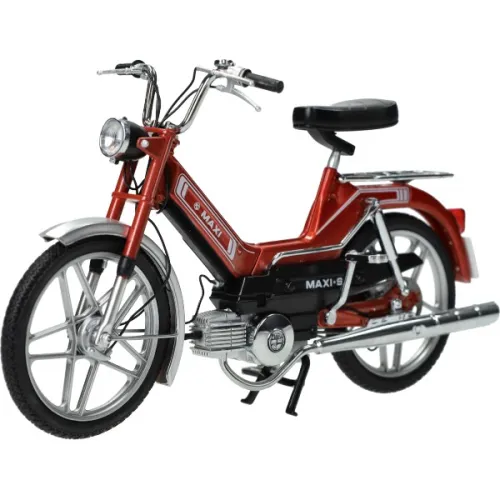 schaalmodel Puch Maxi S 1:10 rood metallic