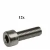 bout inbus m6x40mm rvs 12pcs