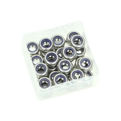 moer zelfborgend rvs 10mm 25pcs