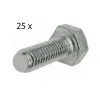 bout zeskant m7x20mm 25pcs