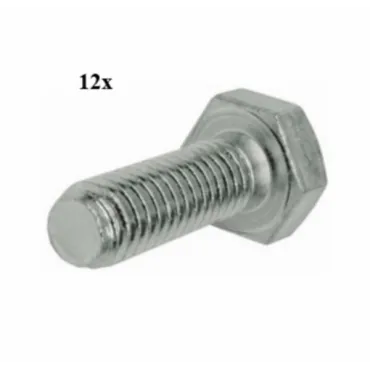 bout zeskant m8x30mm 12pcs