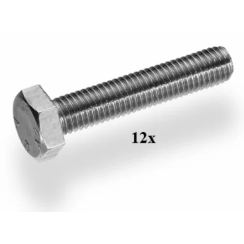 bout zeskant m8x70mm 12pcs