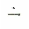 bout inbus m8x20mm 12pcs