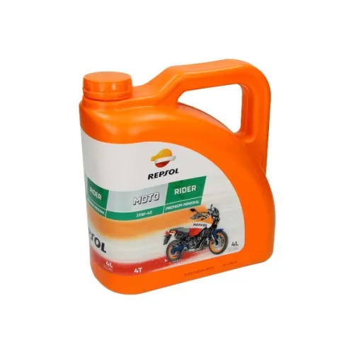 smeermiddel repsol olie 10W40 minerale rider 4L fles