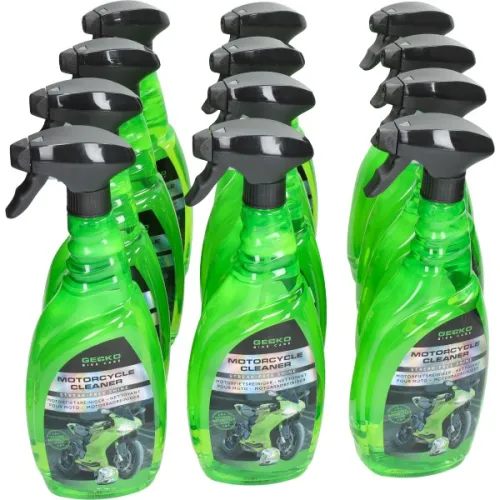 onderhoudsmiddel gecko schoonmaak spray super ontvetter 1ltr universeel 12pcs