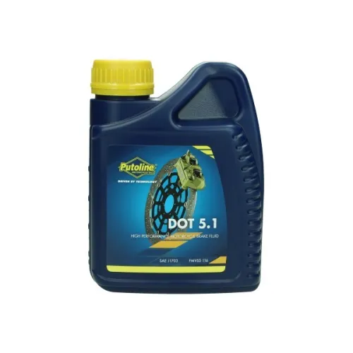 smeermiddel putoline remvloeistof dot5.1 500mL fles 74043