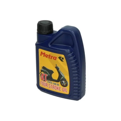 smeermiddel metrakit olie 10w60 4t (o.a. piaggio i-get) 1L fles