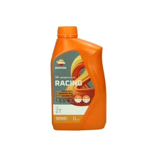 smeermiddel repsol olie 2t half synth racing 1L fles