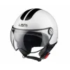 helm lem demi-jet coolmax glossy roger XS 53/54 wit/zwart