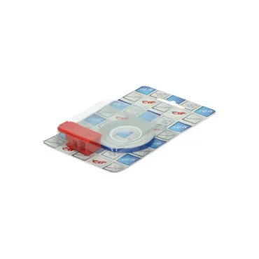 sticker univ wielbies + montage-adapter blauw