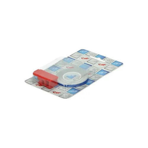 sticker univ wielbies + montage-adapter blauw