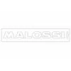 sticker univ malossi woord [malossi] 16cm wit 339778opop