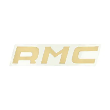 sticker rmc goud past op kreidler