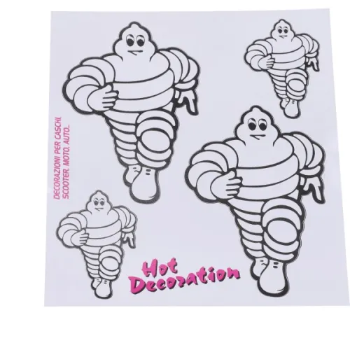 stickerset michelin wit