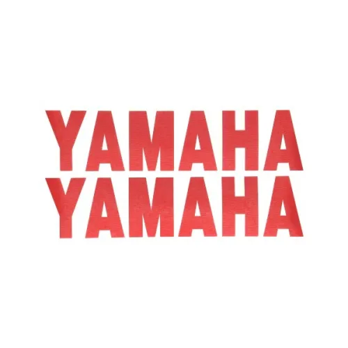 sticker woord [yamaha] onderspoiler rood past op aerox 980587.red