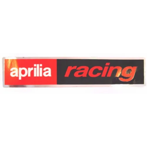 sticker falko woord [apr racing] aprilia 46x220mm rood/zwart 980675