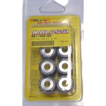 variorolset malossi 9.5gr 20x17mm past op gts super 300cc, mp3-300cc, runner 180cc, runner 200cc 6611095.g0