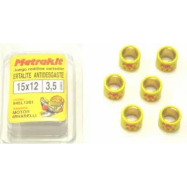 variorolset metrakit 8.0gr 15x12mm past op minarelli 945l1226