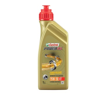 Castrol Power RS 4T 15W-50 1ltr  semi-synthetisch