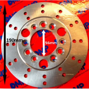 remschijf DMP voor 190mm past op aerox, cello/allo, f12, fiddle 2, jet euro X, mojito, neo, nrg, orbit, peugeot, simply, sr alle