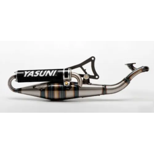 uitlaat cpl yasuni yasuni-Z carbon past op minarelli hor tub901c