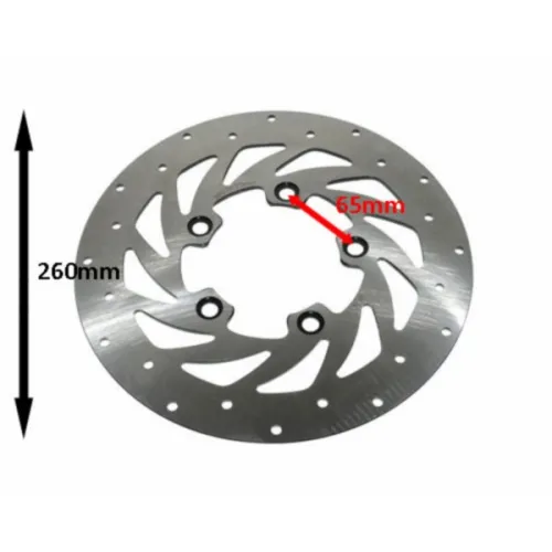 remschijf voor 260mm past op agility 16inch, people-s