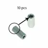 uitlaatmoer hoog (prijs per 10) m6x25mm 10 stuks past op primavera, sprint 4t-3v, zip 4t, sco piaggio, sco piaggio 4t-2v, sco pi