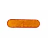 reflector Piaggio origineel zijscherm oranje past op et2-et4, liberty 4t rst, nrg, vespa lx, vespa S, zip2000 58231r5