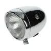 koplamp rond (made in EU) oldtimer/model puch 130mm chroom