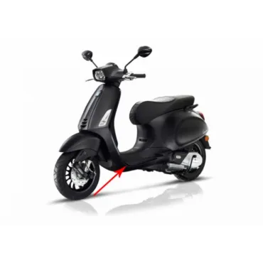 sierstrip Piaggio origineel treeplank [notte] links past op sprint 4t (euro4) cm298603