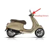 stuurkap Piaggio origineel boven matt beige 516/A past op primavera 67364600q9