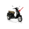 voorscherm Piaggio origineel midden zwart vulcano 98/a past op primavera rst 1b005209000xn2