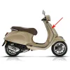 sierstrip Piaggio origineel beenschild rechtsboven antraciet past op primavera, sprint cm298702