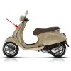 sierstrip Piaggio origineel beenschild linksboven antraciet past op primavera, sprint cm2984025