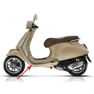 sierstrip Piaggio origineel treeplank linksonder antraciet past op primavera cm2986025