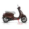 treeplank Piaggio origineel mat bruin 139/a past op primavera 67361200ml