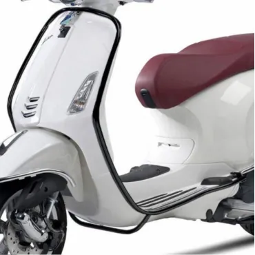 sierbeugelset Piaggio origineel voorzijde zwart mat past op primavera, sprint 1b001271