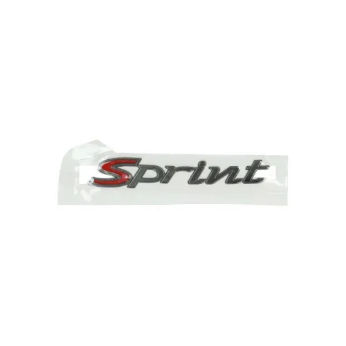 sticker Piaggio origineel woord [sprint] zijscherm smoke 2h000927