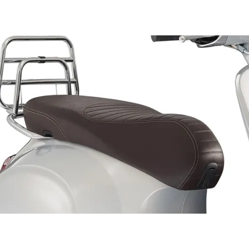 buddyseat Piaggio origineel compleet bruin past op primavera touring 1b002192