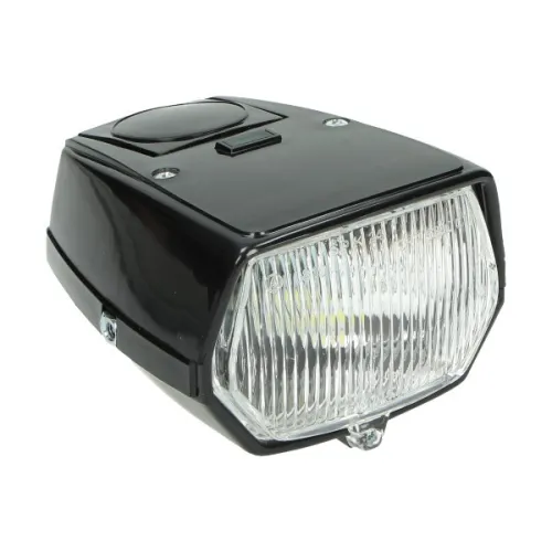 koplamp DMP led zwart past op maxi, puch