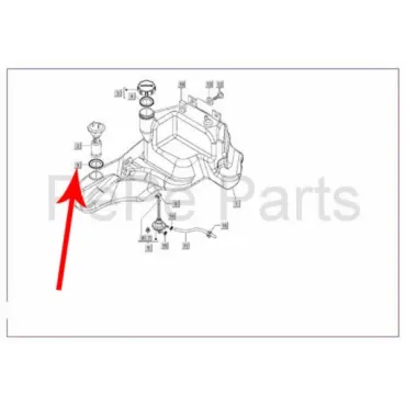 benzinezender Piaggio origineel pakking euro-2/4/5 past op zip 2t , zip 4t 259079