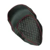 buddydek (made in EU) chesterfield zwart met rode bies past op vespa lx