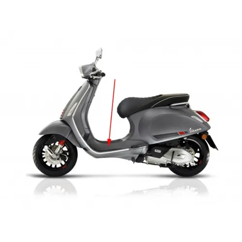 treeplank Piaggio origineel grijs titanio 707/C past op sprint sport 67361200hq