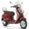 voorspatbord Piaggio origineel rood metallic 880/a past op primavera touring 1b000947000yr5