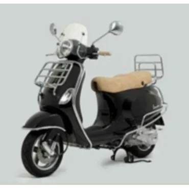 sierbeugelset Piaggio origineel + bev. set voorscherm chroom 2-delig past op lxv, vespa lx, vespa S 602895m