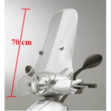 windscherm Piaggio origineel + bev. set hoog helder past op fly, fly rst 622846