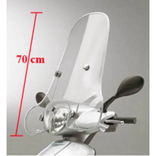 windscherm Piaggio origineel + bev. set hoog helder past op fly, fly rst 622846